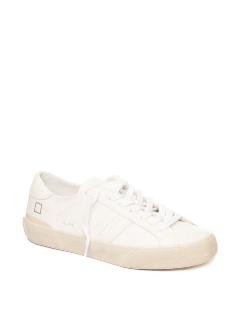 Hill low used white sneaker D.A.T.E. | HILL LOW DUSED-WHT